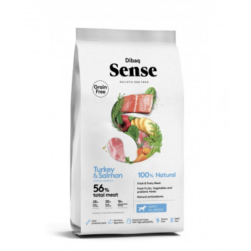 Dibaq Sense Salmon e Peru (filhote de cachorro)