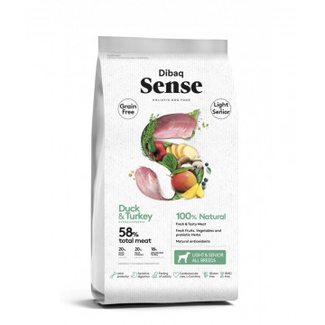 Dibaq Sense Duck & Turkey (Light & Senior)