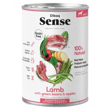 Dibaq Sense 380gr Cordeiro Enlatado GF