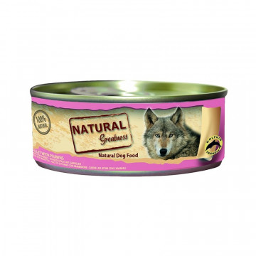 Natural Greatness Lata Filete de Atum com Camarão 156 gr