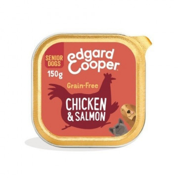 Edgard & Cooper Cães Seniores com Frango e Salmão 150 gr