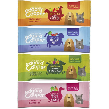 Edgard & Cooper Snacks Barras sem cereais 25gr