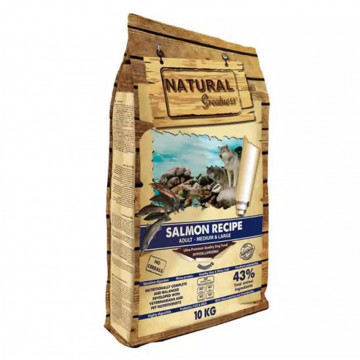 Natural Greatness Receita Salmão Sensitive Medium/Large 10 kg