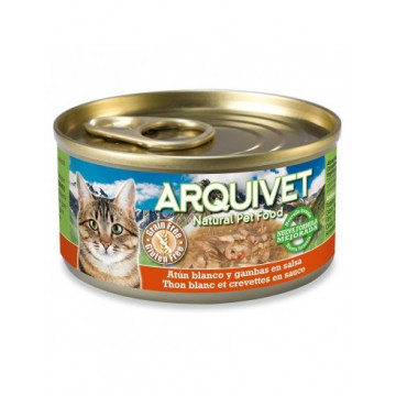 Arquivet Lata Atum Branco e Camarão em molho 80gr