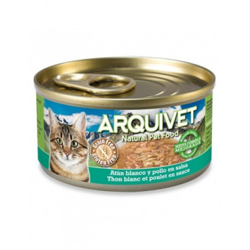 Arquivet Lata Atum Branco e Frango em molho 80gr