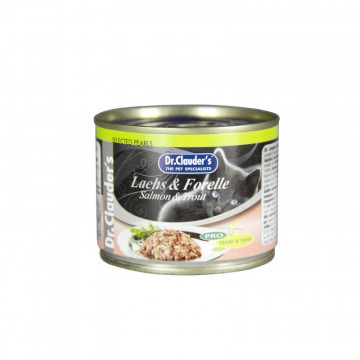 Dr. Clauder's Cat 200 gr Salmão e truta