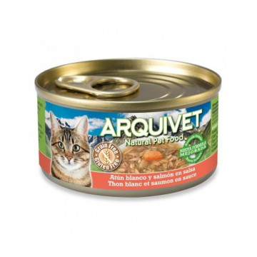 Arquivet Lata Atum Branco e Salmão em molho 80gr