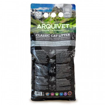 Arquivet Natural Bentonite Carvão Ativo 5 Kg