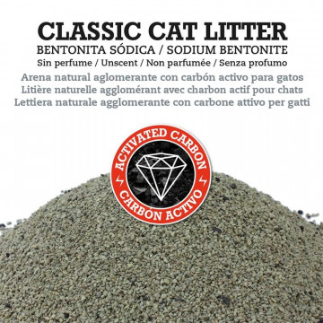 Arquivet Natural Bentonite Carvão Ativo 5 Kg