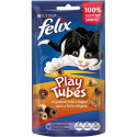 Felix Snacks para Gatos Play Tubes de Pollo e Hígado