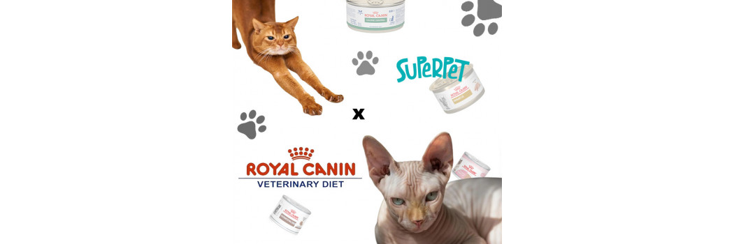 Latas Comida húmida Royal Canin Veterinary para gatos